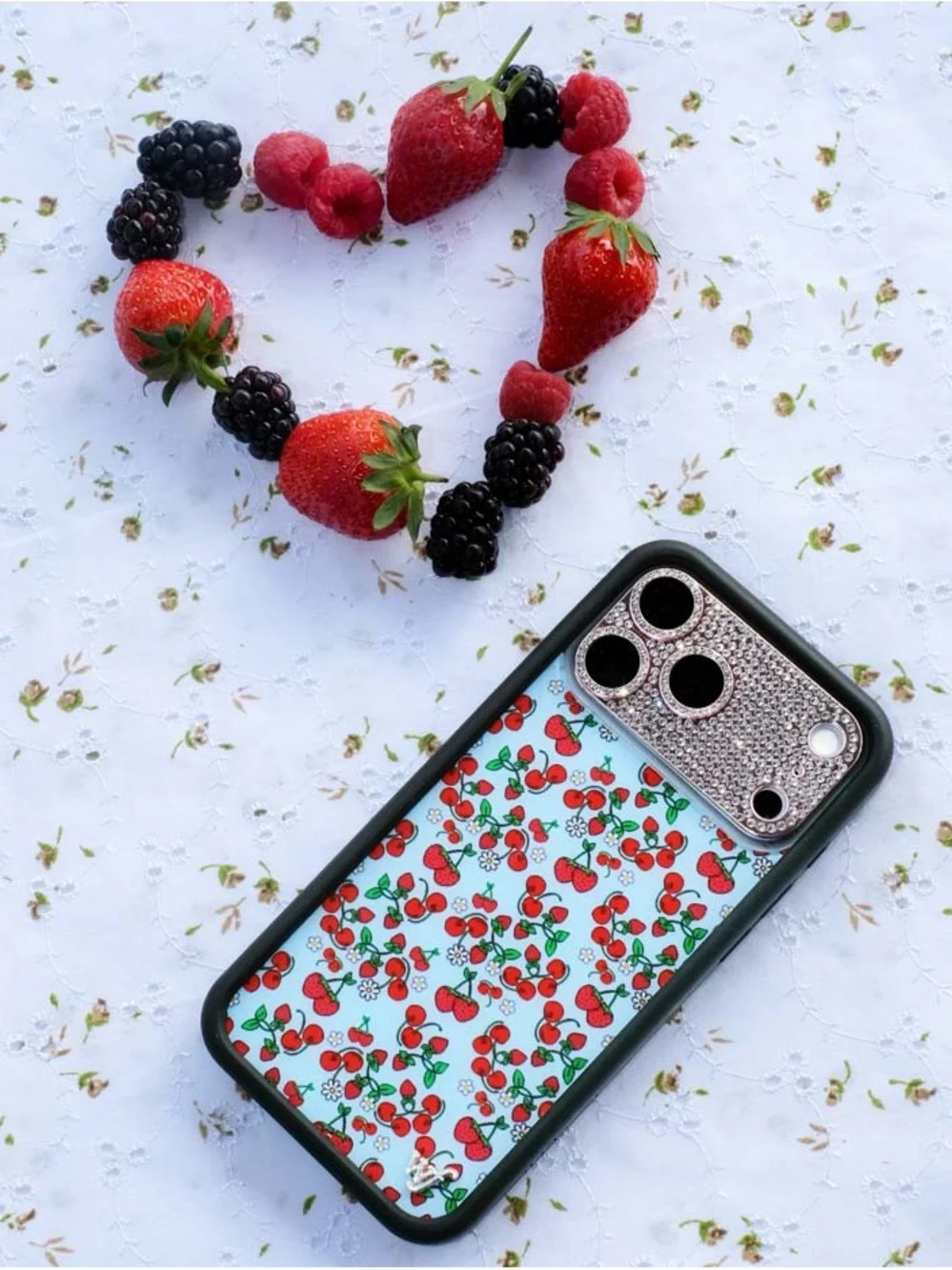 Baby Berries iPhone Case - iphone 17 pro  Wildflower Cases